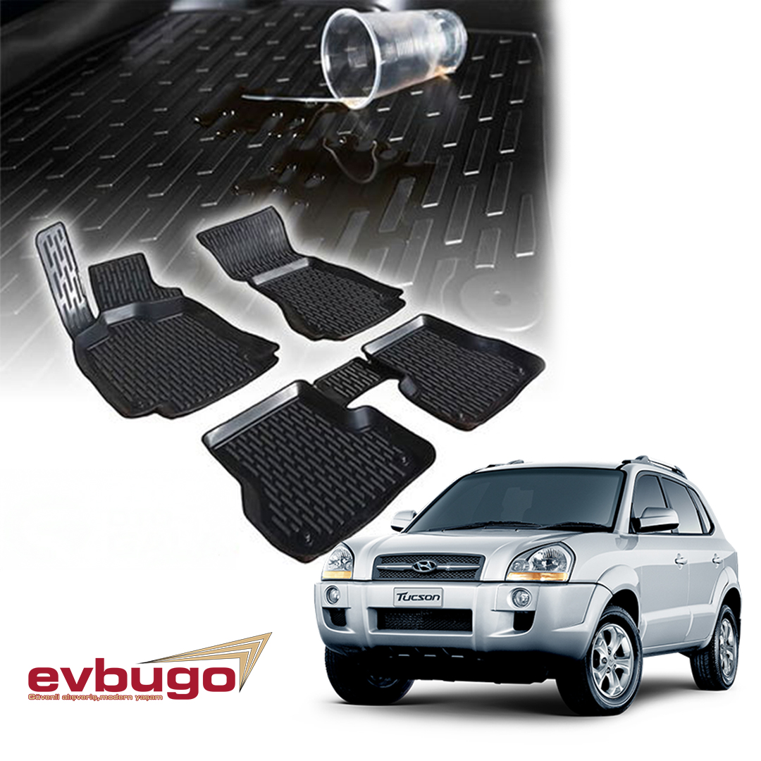 3D PASPAS SİYAH HYUNDAI TUCSON 2004-2010